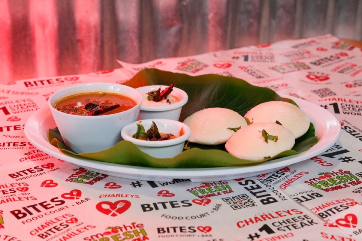 Idli & Vada at Ananda Kitchen