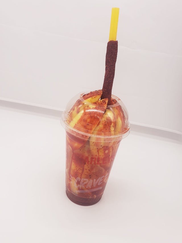 Mango and Tajin Mangonada at Ananda Kitchen, Langley Park