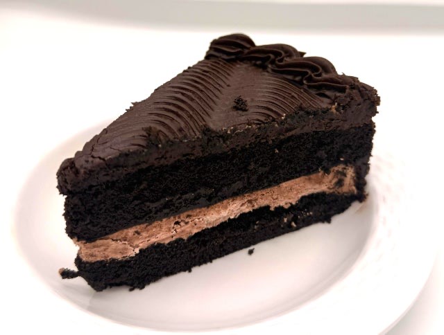 Triple Chocolate Cake at Ananda Kitchen, Langley Park