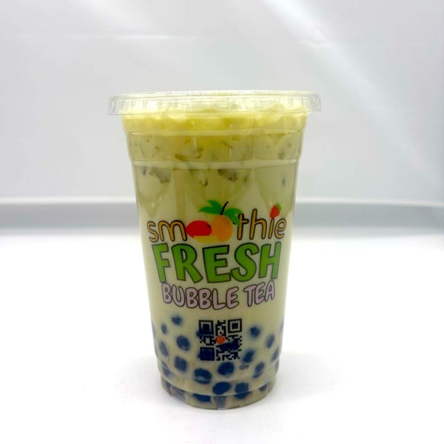 Honeydew Bubble Tea at Ananda Kitchen, Langley Park