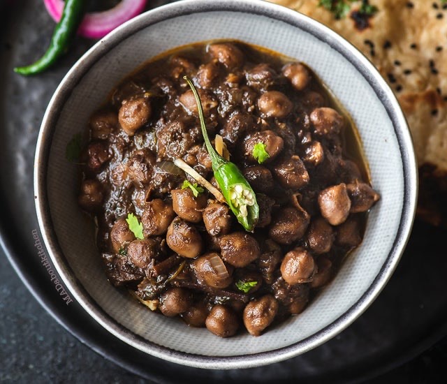 Chole (16oz) & Rice at Ananda Kitchen, Langley Park
