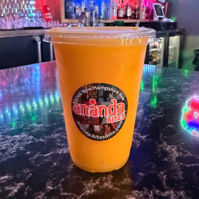 Mango Lassi at Ananda Kitchen, Langley Park