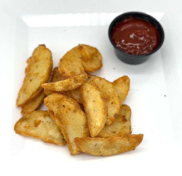 Potato Wedges at Ananda Kitchen, Langley Park