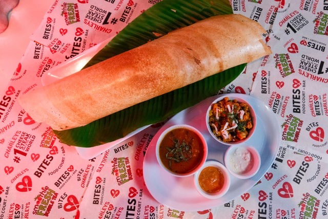 Plain Dosa with Onion at Ananda Kitchen, Langley Park