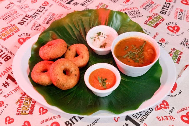 Medhu Vada (4 pieces) (Swaminarayan friendly) at Ananda Kitchen, Langley Park